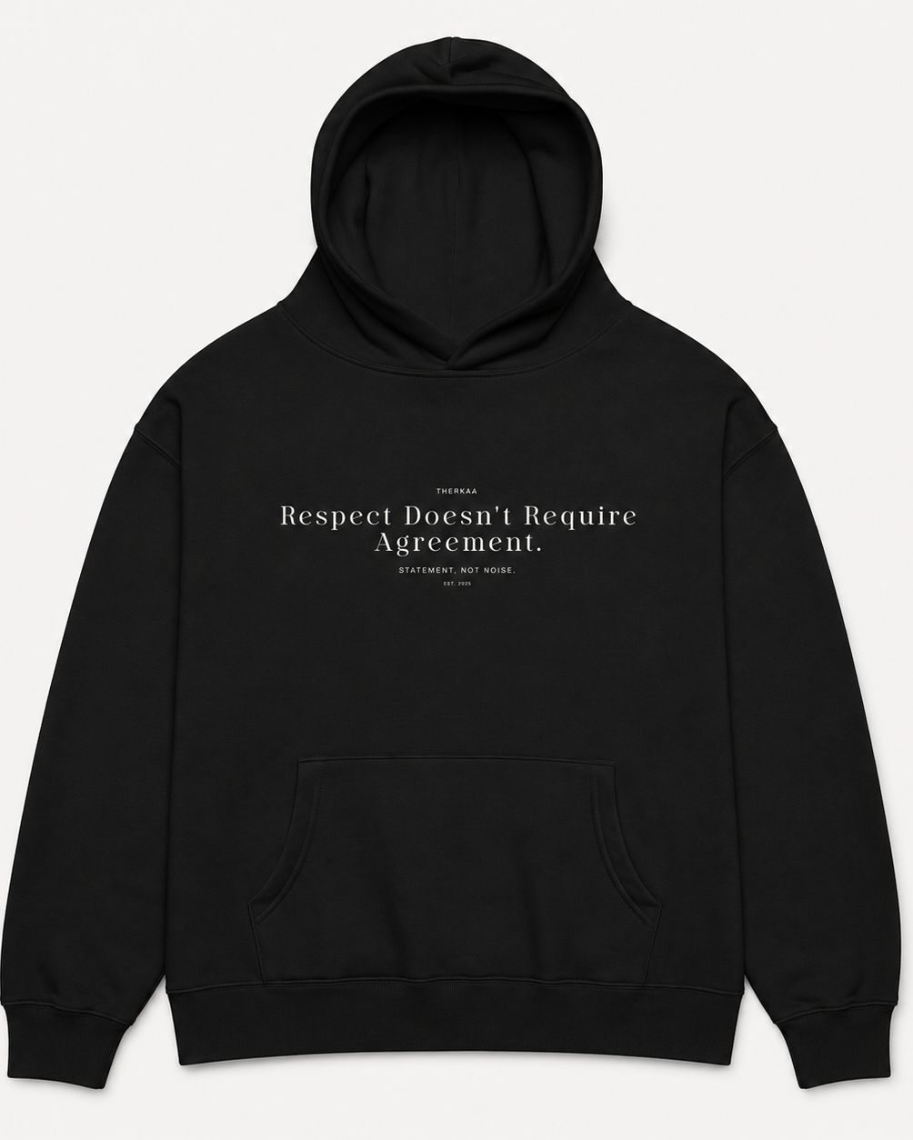 Respect Doesn't Require Agreement - Unisex oversized hoodie