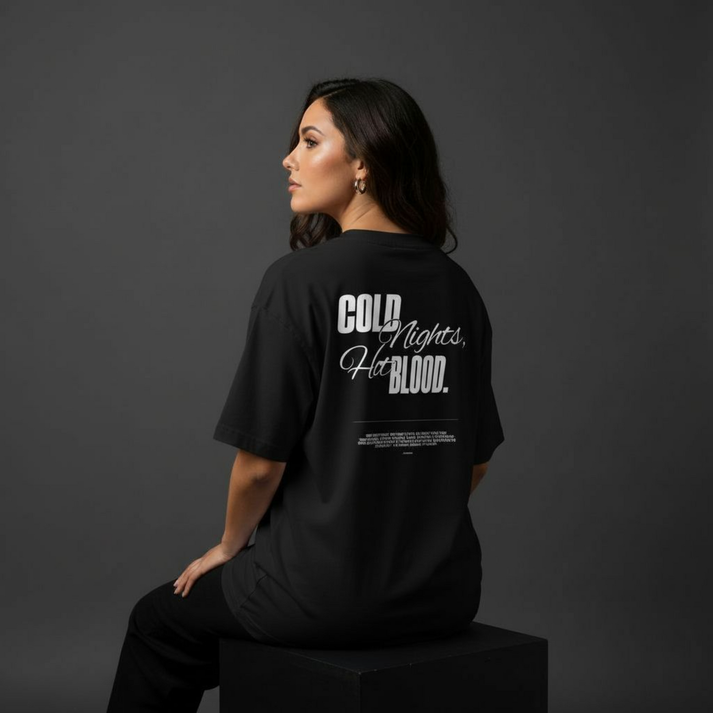 Cold nights, Hot Blood - T-Shirt