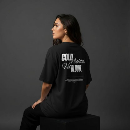 Cold nights, Hot Blood - T-Shirt