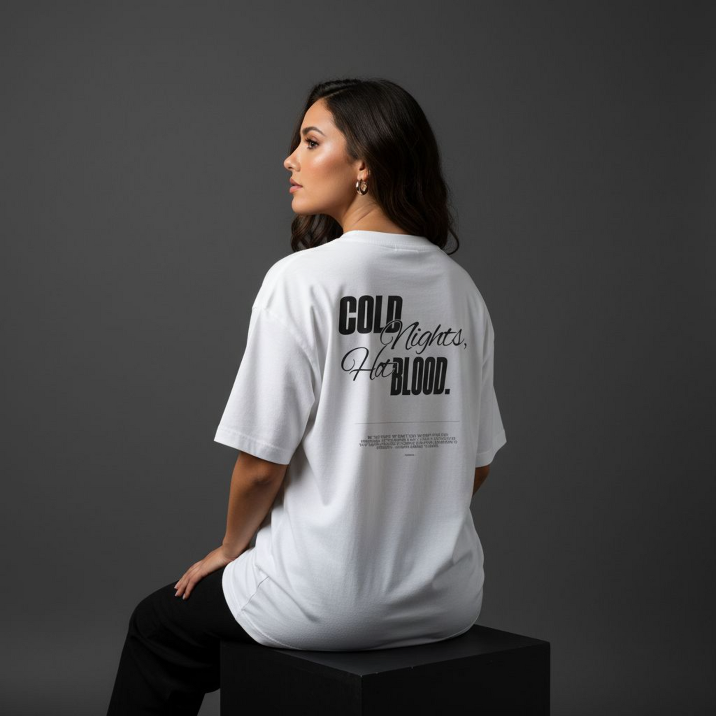 Cold nights, Hot Blood - T-Shirt