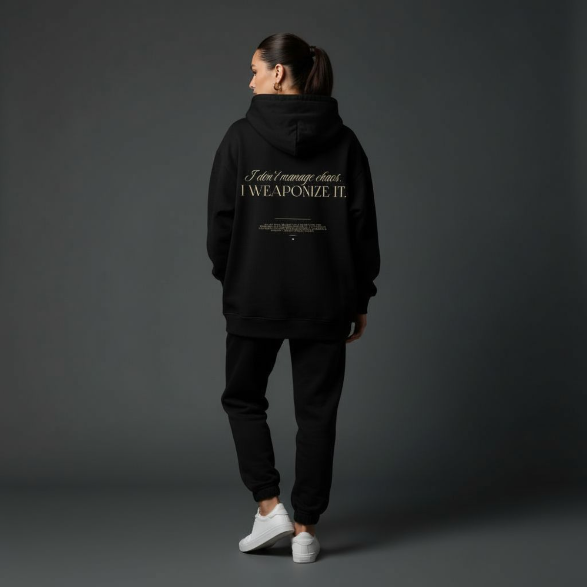 I weaponize it - Oversized Hoodie