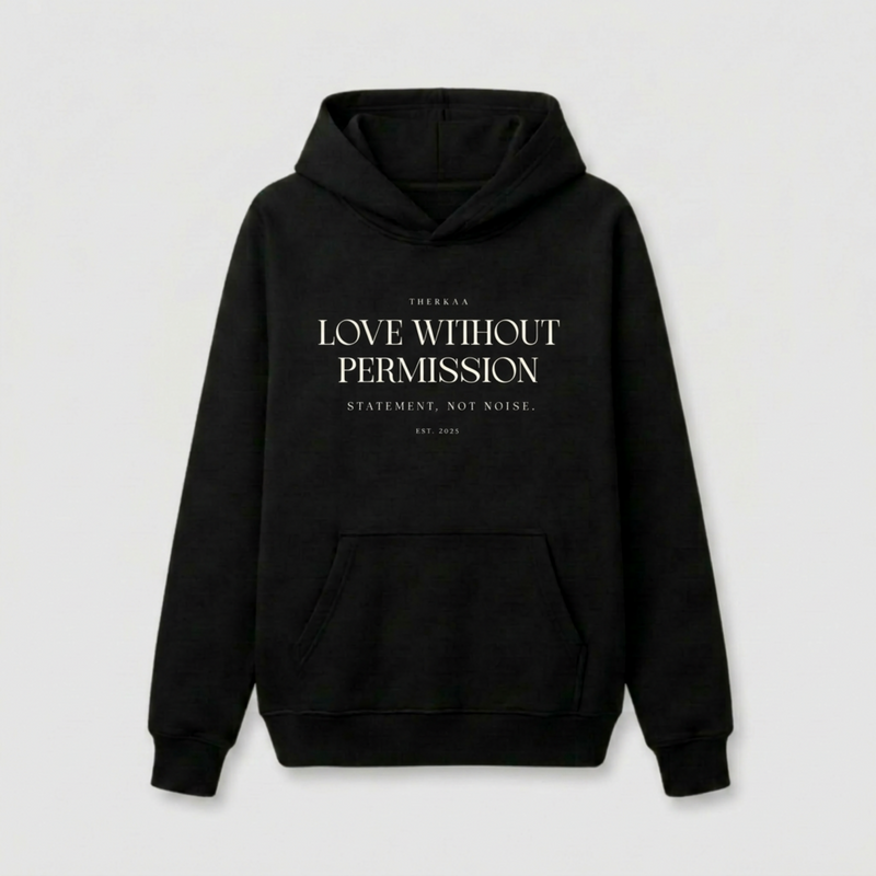 Love Without Permission - Unisex Oversized Hoodie