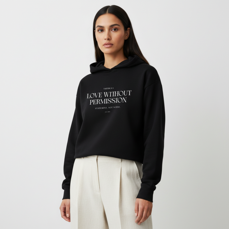 Love Without Permission - Unisex Oversized Hoodie